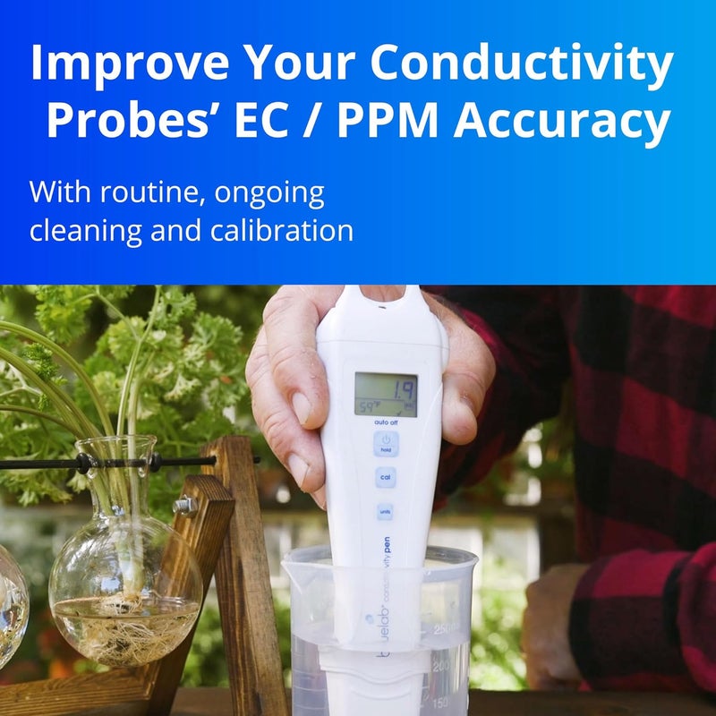 bluelab 2.77EC Conductivity Solution, PH 7.0, and PH 4.0 Calibration Solution Set 250 Milliliters - Image 4
